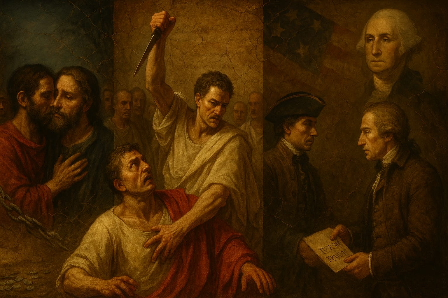 Pengkhianatan dalam Sejarah: Yudas Iskariot, Brutus, dan Benedict Arnold
