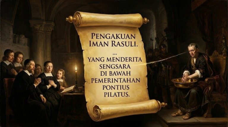 Pasteur Rasuli Mengapa Nama Pontius Pilatus, Seorang Pejabat Romawi Kafir, Ada di ...