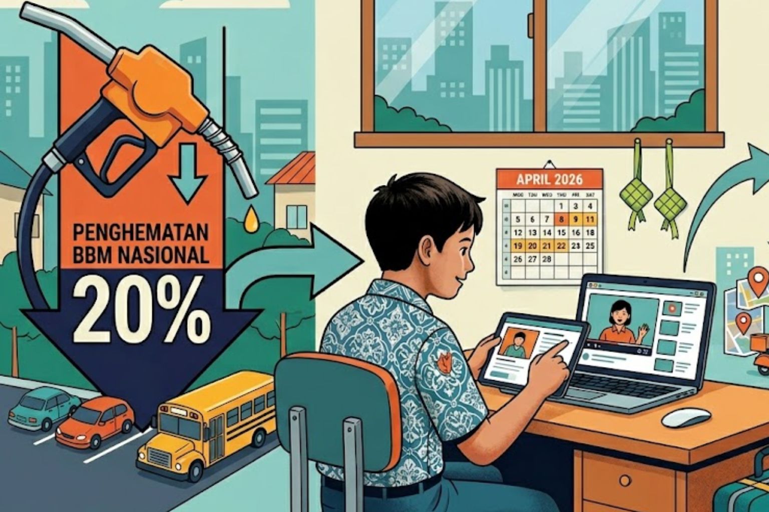 Sekolah Daring dan MBG: Kebijakan Tambal Sulam yang Mengorbankan Anak